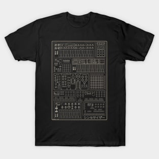 Music Producer and Synthesizer lover T-Shirt